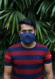 Laser Printed  Denim Mask