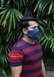 Laser Printed  Denim Mask