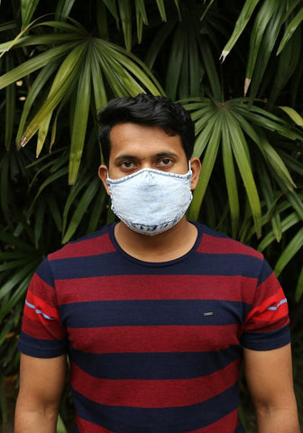 Super Bleach Denim Mask