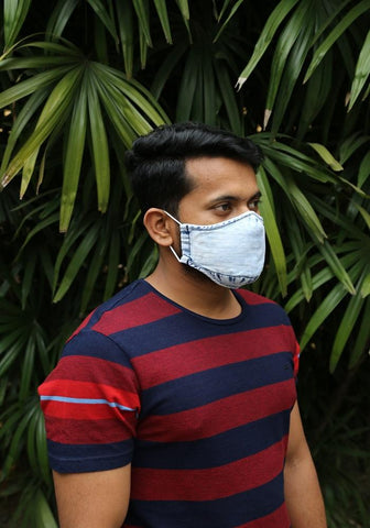 Super Bleach Denim Mask