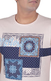 Men's Bandanna Printed Tee Shirt