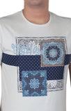 Men's Bandanna Printed Tee Shirt