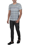 Mens' Ikat Printed Tee Shirt