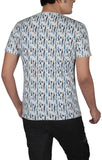 Mens' Ikat Printed Tee Shirt