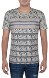 Mens' Ikat Printed Tee Shirt