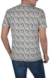 Mens' Ikat Printed Tee Shirt