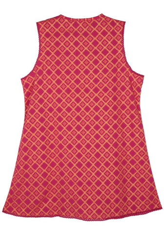 Allover Printed Ethnic Frock (2-5 Years)