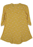 Printed With Embroidered Girl's Ethnic Frock (2-5 Years)