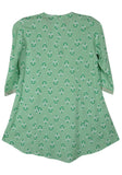 Printed With Embroidered Girl's Ethnic Frock (2-5 Years)
