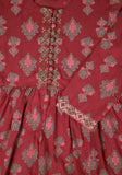 Printed With Embroidered Girl's Ethnic Trail (2-5 Years)