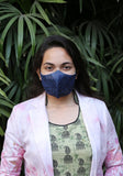 Sequin Fashion Denim Mask
