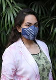 Sequin Fashion Denim Mask