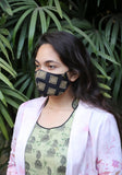 Embroidered Woven Fashion Mask