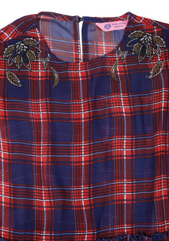 Junior Girls Evening Tops With Embroidery and Handwork (10-15 Years Old)