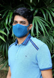 Printed Knit Fashion Mask