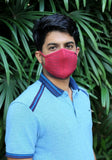 Printed Knit Fashion Mask
