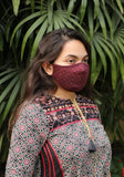 Printed Knit Fashion Mask