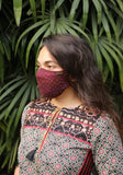 Printed Knit Fashion Mask
