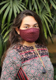 Printed Knit Fashion Mask