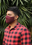 Printed Knit Fashion Mask