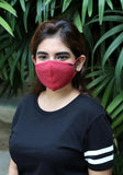 Printed Knit Fashion Mask