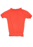 Junior Girls' Puff Printed Crop Top (10-15 Years Old)