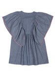 Princess Tops With Embroidery And Butterfly Sleeves (6-9 Years)