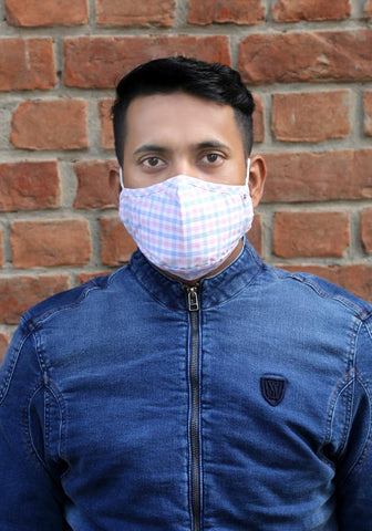 Triple Layered Protective Mask with Replaceable Filters