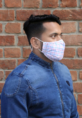 Triple Layered Protective Mask with Replaceable Filters