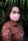 Embroidered Luxury Fashion Mask