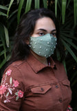 Embroidered Luxury Fashion Mask