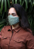 Embroidered Luxury Fashion Mask