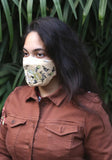 Embroidered Woven Fashion Mask