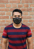 Printed Knit Fashion New Year Mask