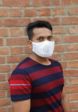 Printed Knit Fashion New Year Mask