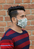 Cross-Stitch Breathable Woven Fashion Mask