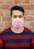 Cross-Stitch Breathable Woven Fashion Mask