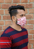 Cross-Stitch Breathable Woven Fashion Mask