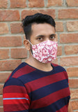Cross-Stitch Breathable Woven Fashion Mask