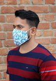 Cross-Stitch Breathable Woven Fashion Mask