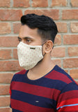 Printed Knit Fashion Mask