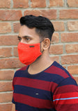 Printed Knit Fashion Mask