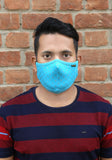 Printed Knit Fashion Mask