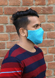 Printed Knit Fashion Mask