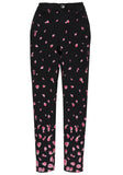 Floral Printed Junior Girls Denim Bottom