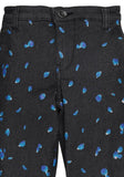 Floral Printed Junior Girls Denim Bottom