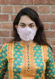 Embroidered Luxury Fashion Mask