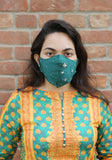 Embroidered Luxury Fashion Mask