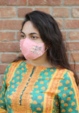 Embroidered Luxury Fashion Mask