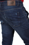 Men's Dark-Washed Renzu Jeans